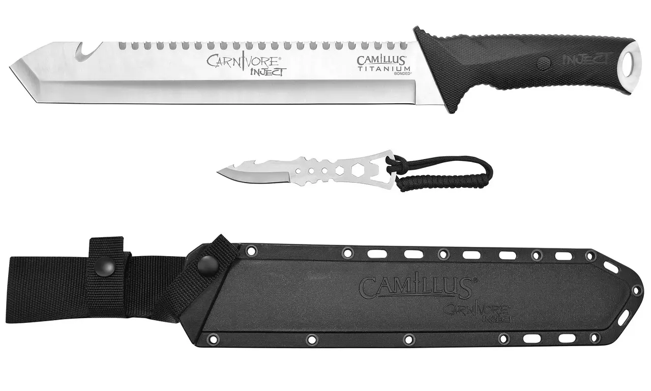 CAMILLUS Carnivore Inject 18″ Titanium Bonded Machete